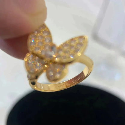 [Glitter Jewelry]BUTTERFLY DIAMOND RING