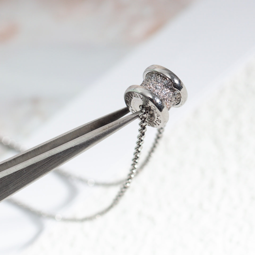 [Glitter Jewelry]ZERO 1 SILVER DIAMOND NECKLACE