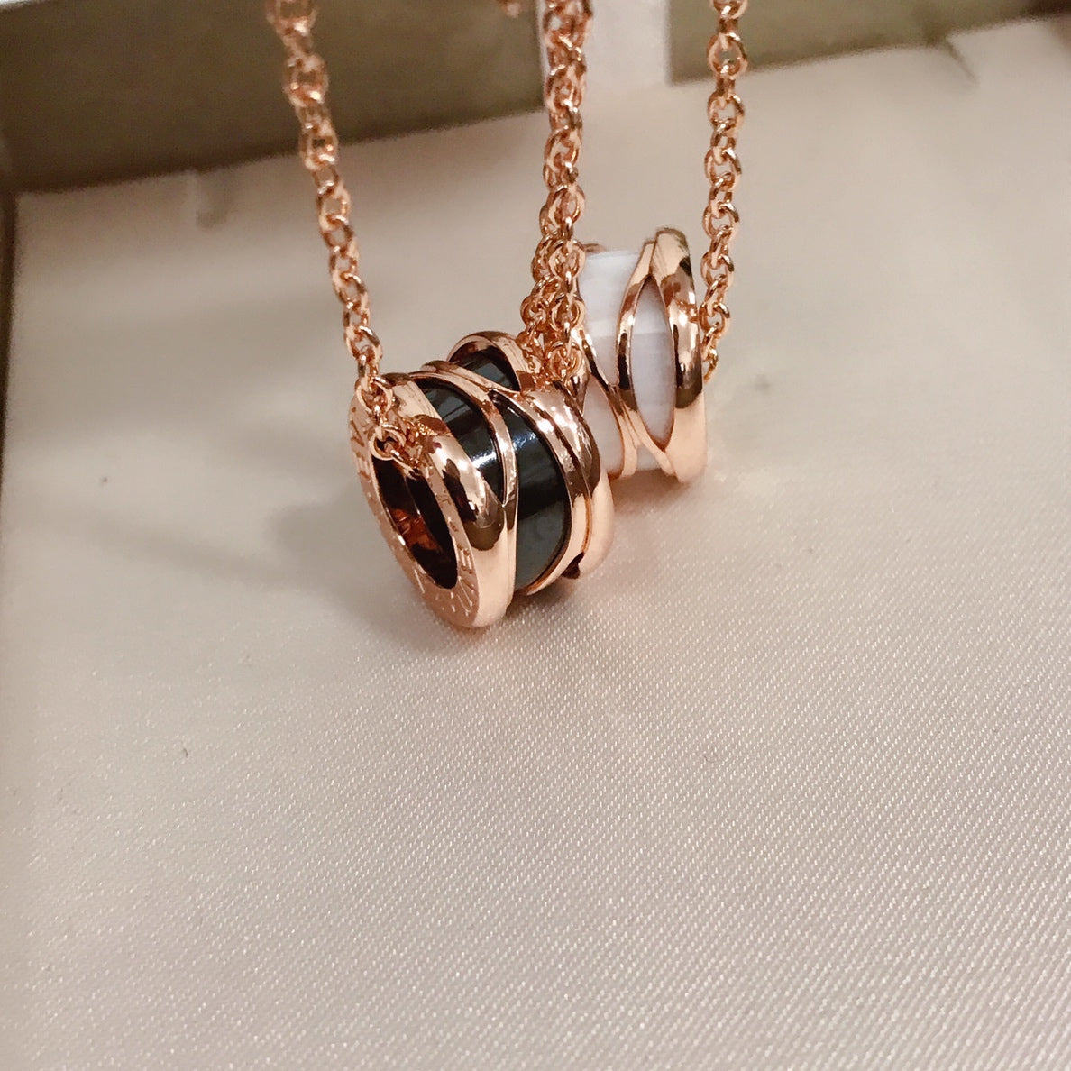 [Glitter Jewelry]ZERO 1 FOUR BAND PINK GOLD CERAMIC
