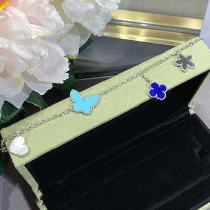 [Glitter Jewelry]LUCKY SPRING SILVER BRACELET 4 MOTIF