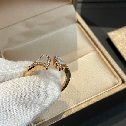 [Glitter Jewelry]DREAM MOP DIAMOND OPEN RING
