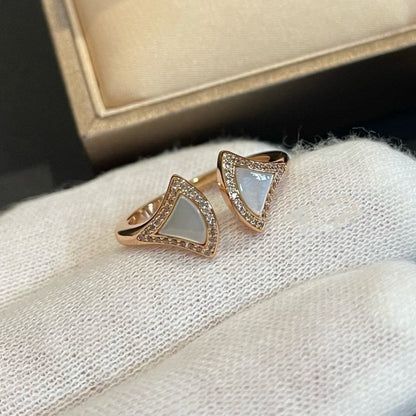 [Glitter Jewelry]DREAM MOP DIAMOND OPEN RING