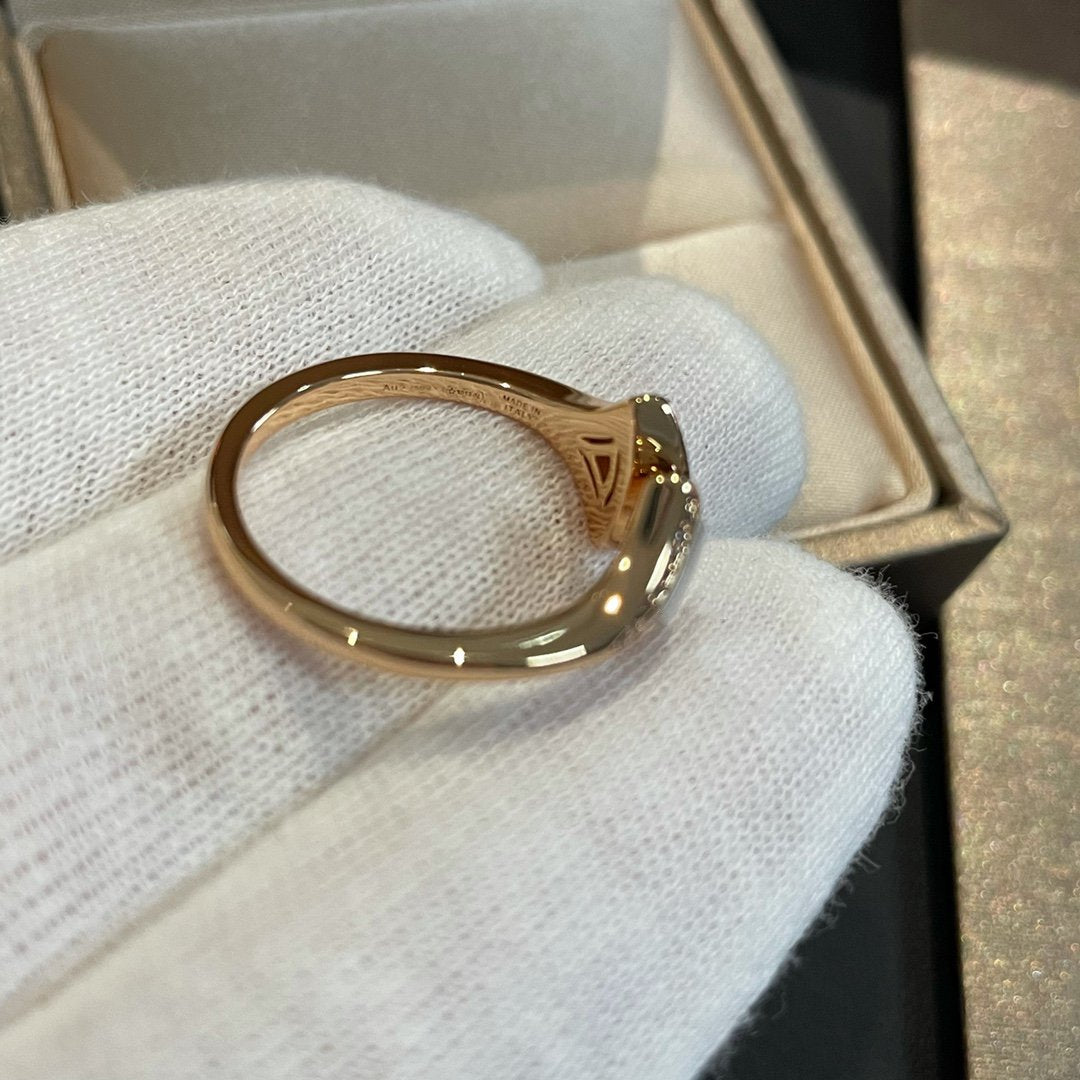 [Glitter Jewelry]DREAM MOP DIAMOND OPEN RING