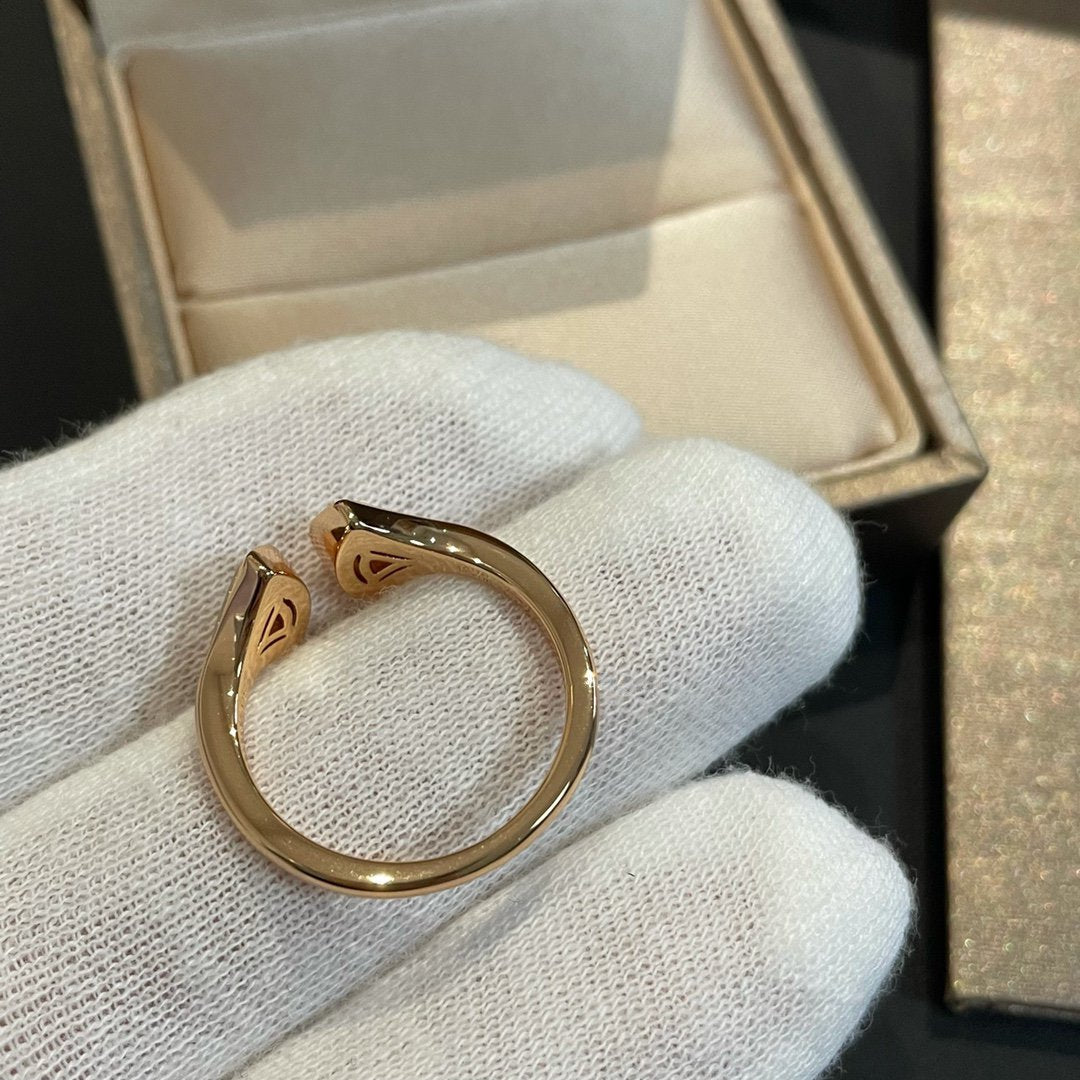 [Glitter Jewelry]DREAM MOP DIAMOND OPEN RING
