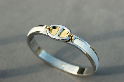 [Glitter Jewelry]CLIC CHAINE SILVER BRACELET