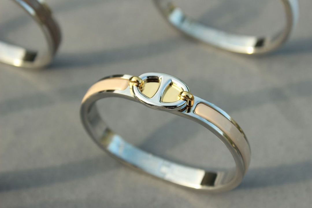 [Glitter Jewelry]CLIC CHAINE SILVER BRACELET