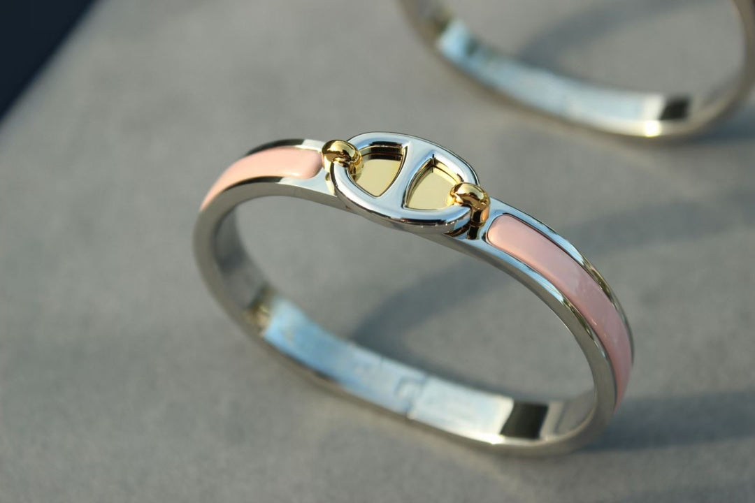 [Glitter Jewelry]CLIC CHAINE SILVER BRACELET