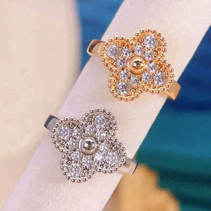 [Glitter Jewelry]CLOVER DIAMOND RING