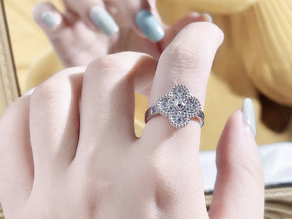 [Glitter Jewelry]CLOVER DIAMOND RING