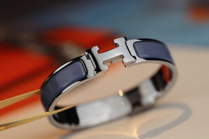 [Glitter Jewelry]H BRACELET 12MM BLUE GRAY