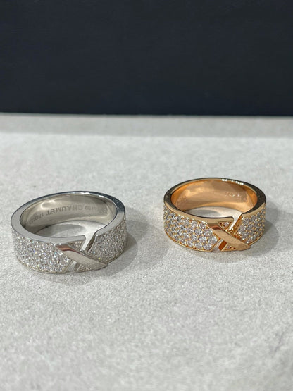 [Glitter Jewelry]LIENS EVIDENCE  DIAMOND PAVED RING