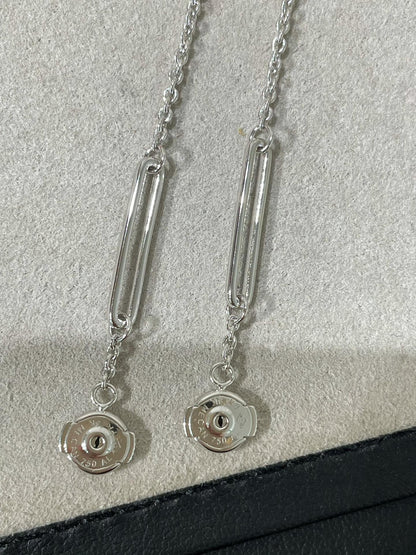 [Glitter Jewelry]CHAINE CHAOS DIAMOND DROP EARRINGS