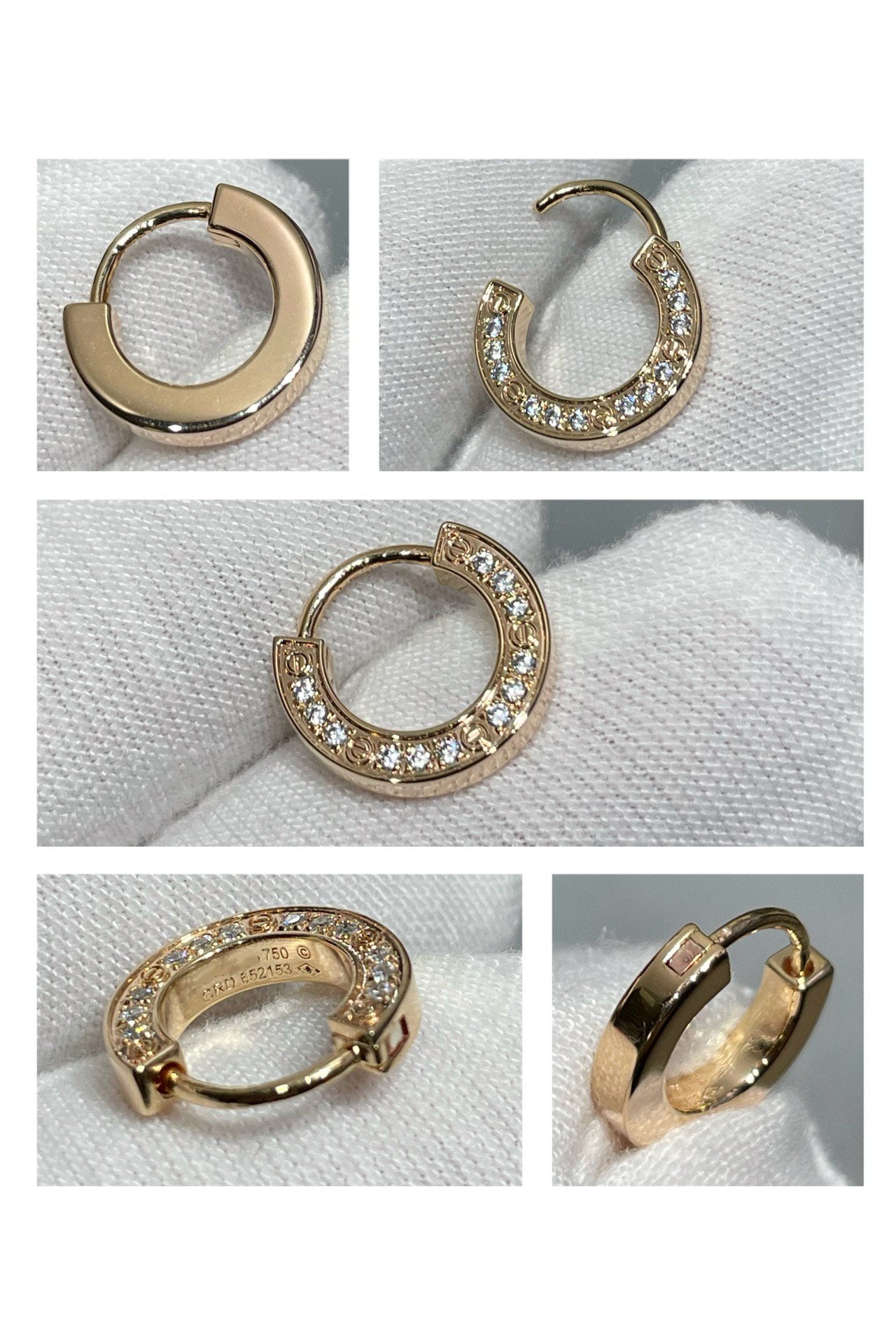 [Glitter Jewelry]LOVE DIAMOND EARRINGS