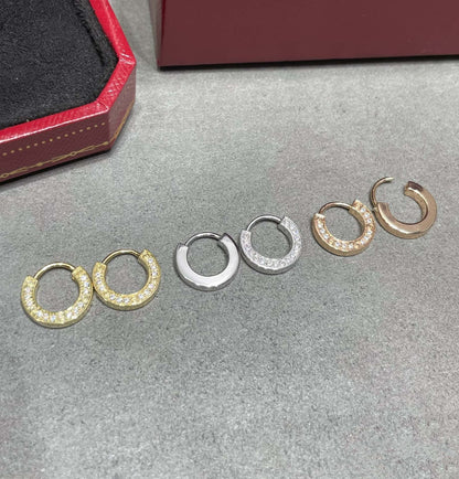 [Glitter Jewelry]LOVE DIAMOND EARRINGS