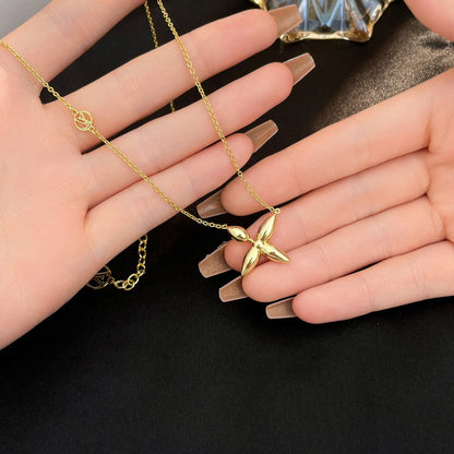 [Glitter Jewelry]LOUISETTE GOLD NECKLACE
