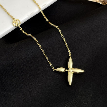 [Glitter Jewelry]LOUISETTE GOLD NECKLACE