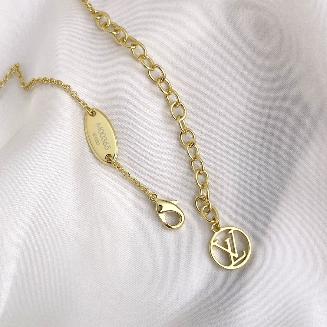 [Glitter Jewelry]LOUISETTE GOLD NECKLACE