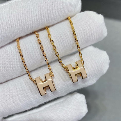 [Glitter Jewelry]MINI POP H NECKLACE