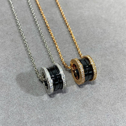 [Glitter Jewelry]ZERO 1 DIAMOND CERAMIC NECKLACE
