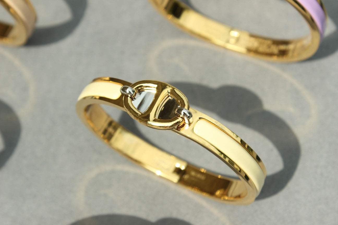 [Glitter Jewelry]CLIC CHAINE GOLD BRACELET