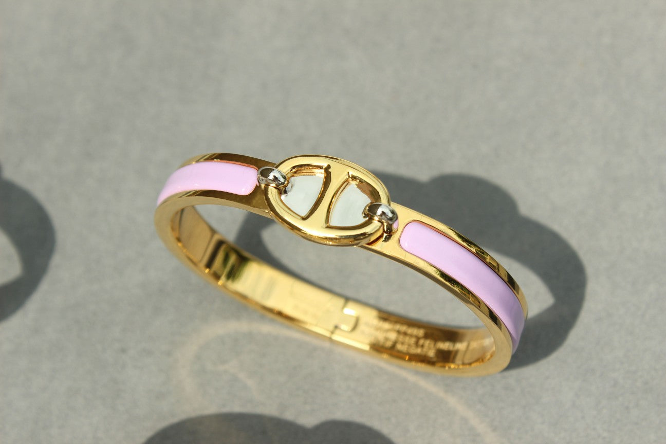[Glitter Jewelry]CLIC CHAINE GOLD BRACELET