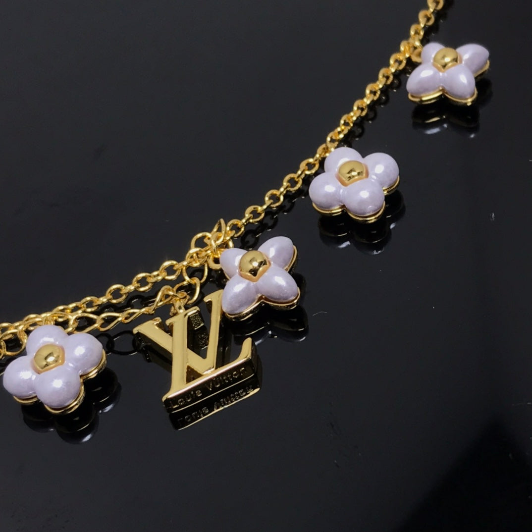 [Glitter Jewelry]LOGO 6 MOTIF STAR AND SUN GOLD BRACELET