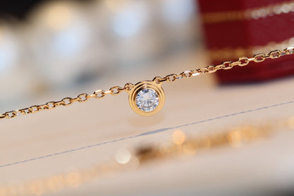 [Glitter Jewelry]DAMOUR DIAMOND NECKLACE