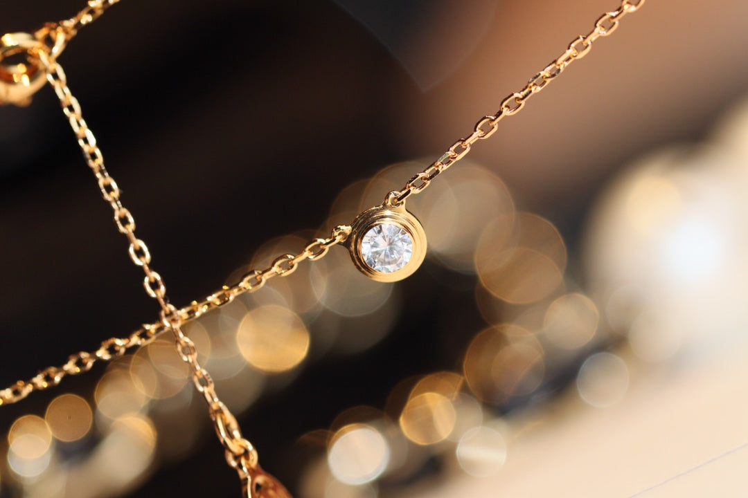 [Glitter Jewelry]DAMOUR DIAMOND NECKLACE