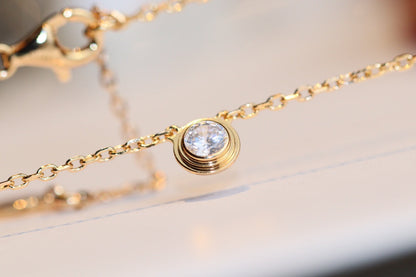 [Glitter Jewelry]DAMOUR DIAMOND NECKLACE