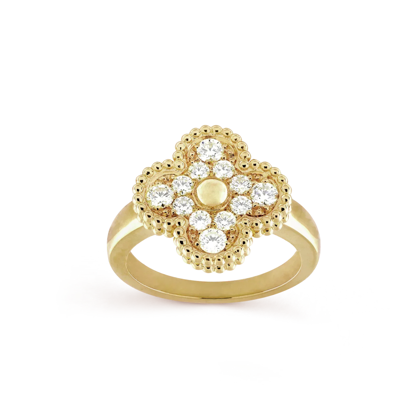 [Glitter Jewelry]CLOVER DIAMOND RING