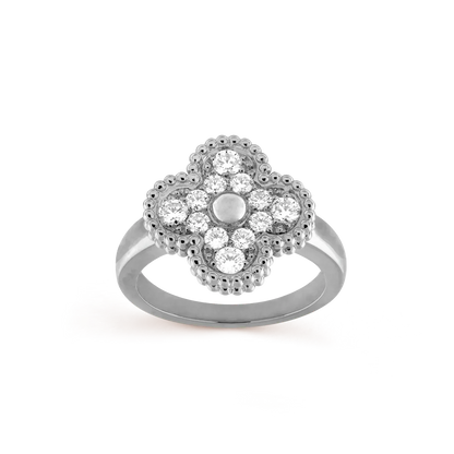 [Glitter Jewelry]CLOVER DIAMOND RING