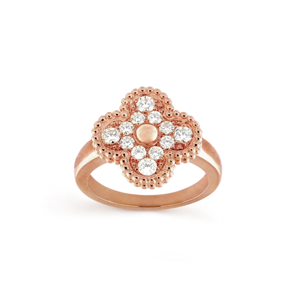 [Glitter Jewelry]CLOVER DIAMOND RING