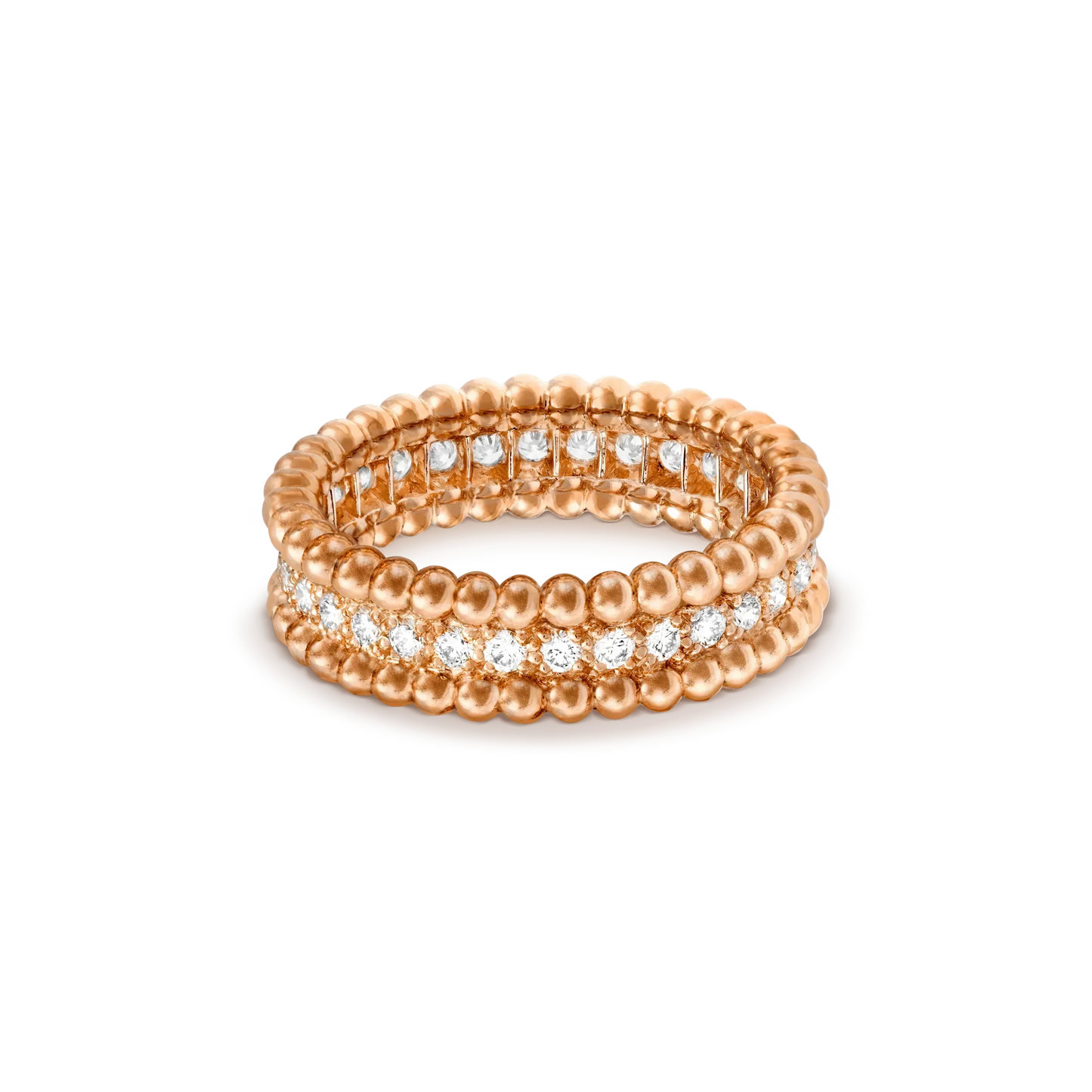 [Glitter Jewelry]PERLEE DIAMOND ROSE GOLD RING