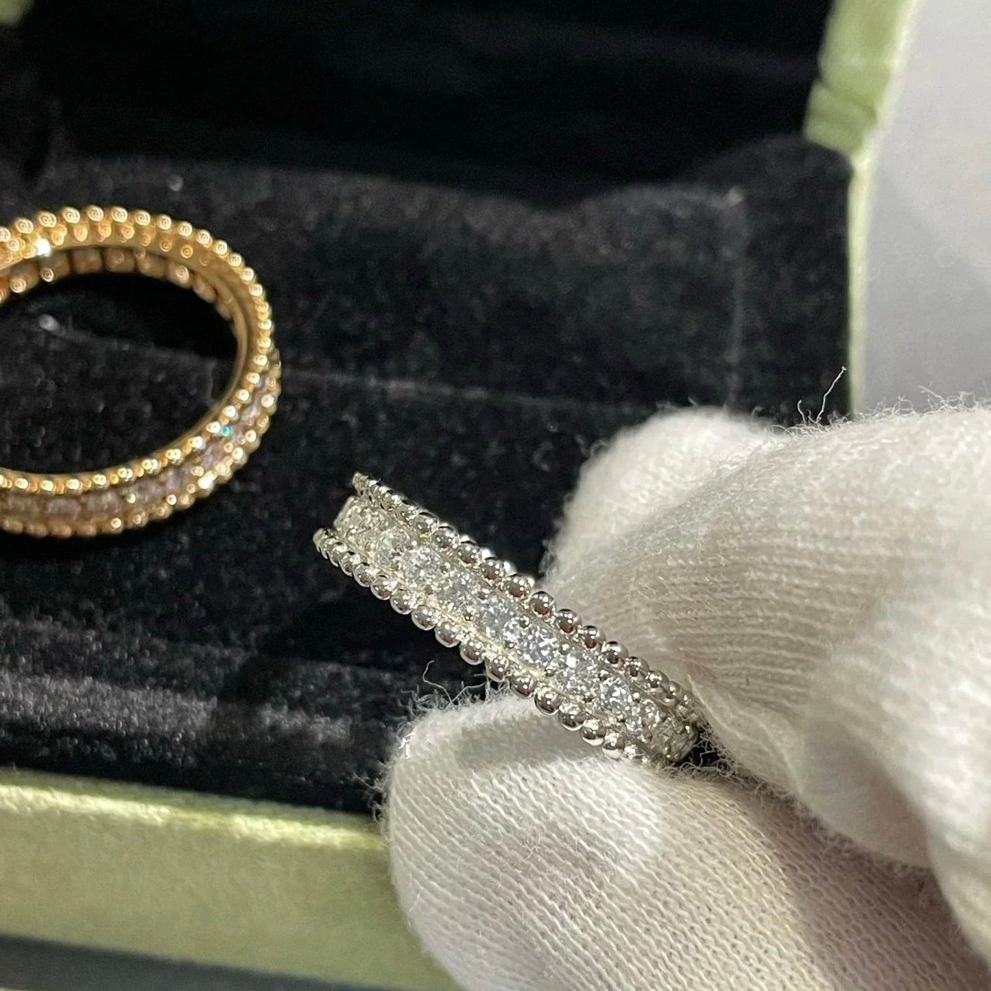 [Glitter Jewelry]PERLEE DIAMOND SILVER RING