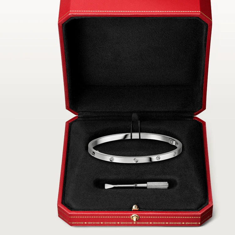 [Glitter Jewelry]LOVE BRACELET 3.65MM 10 DIAMONDS