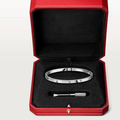 [Glitter Jewelry]LOVE BRACELET 3.65MM 10 DIAMONDS
