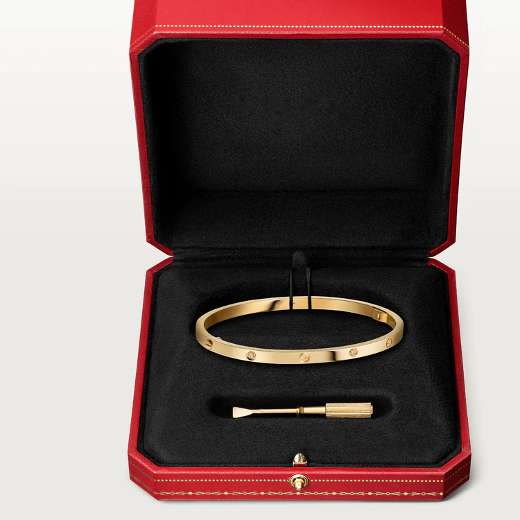 [Glitter Jewelry]LOVE BRACELET 3.65MM 6 DIAMONDS