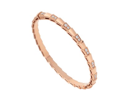 [Glitter Jewelry]SERPENTI BRACELET PINK GOLD DIAMOND