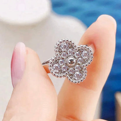 [Glitter Jewelry]CLOVER DIAMOND RING