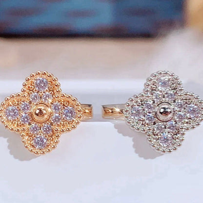 [Glitter Jewelry]CLOVER DIAMOND RING