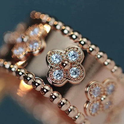 [Glitter Jewelry]CLOVER KALEIDOSCOPE RING 10MM