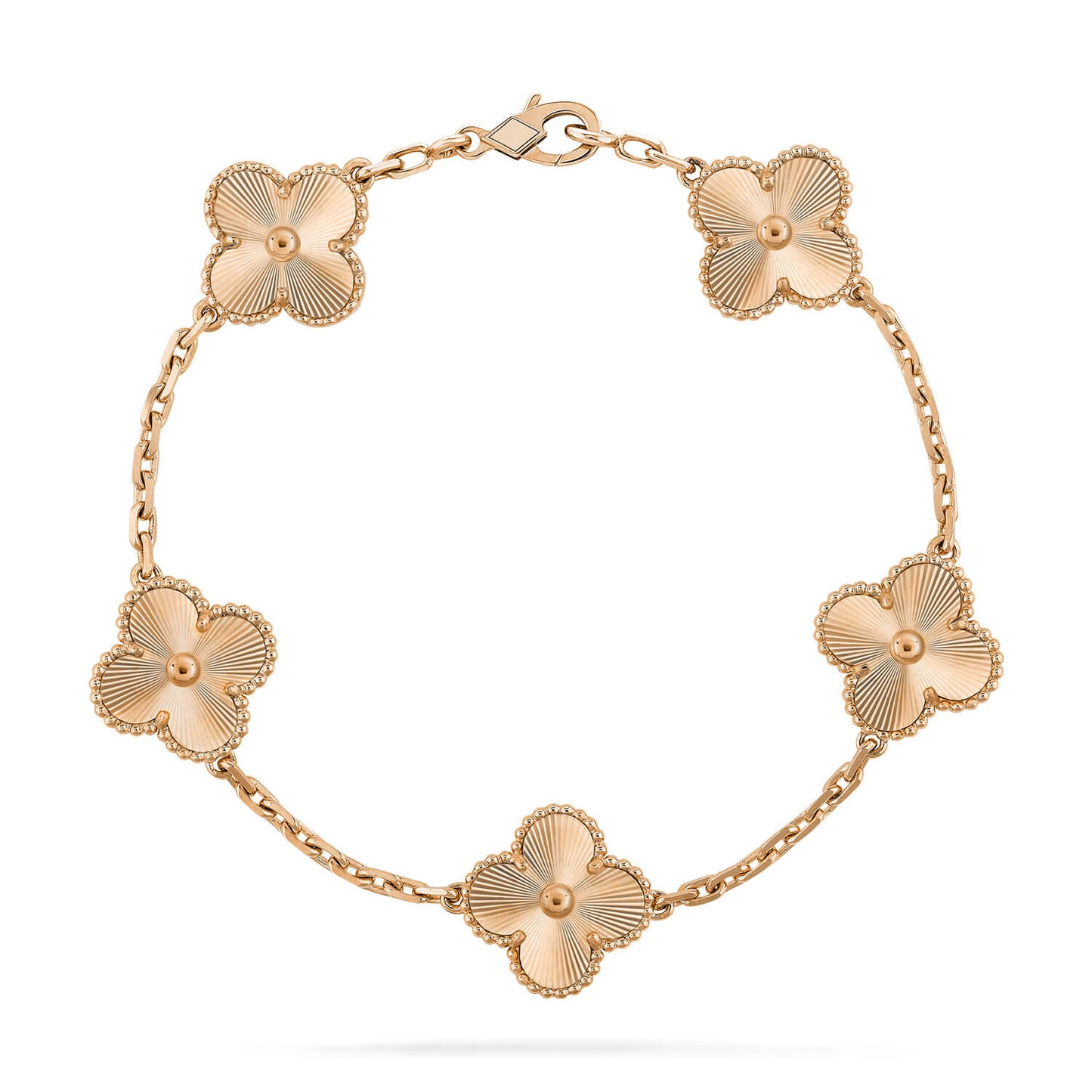 [Glitter Jewelry]CLOVER 5 FLOWERS LASER BRACELET
