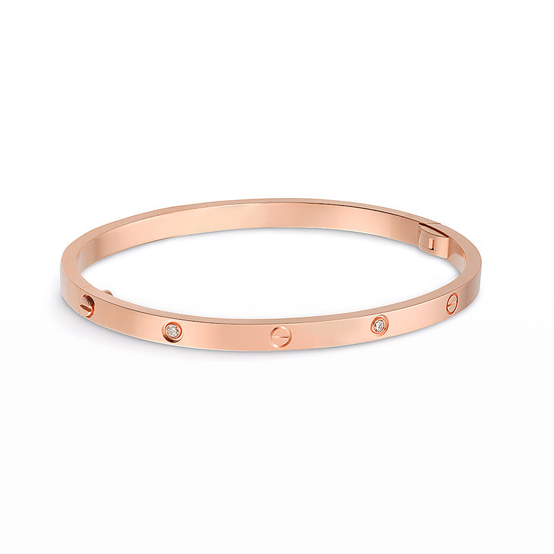 [Glitter Jewelry]LOVE BRACELET 3.65MM 6 DIAMONDS