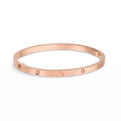 [Glitter Jewelry]LOVE BRACELET 3.65MM 6 DIAMONDS