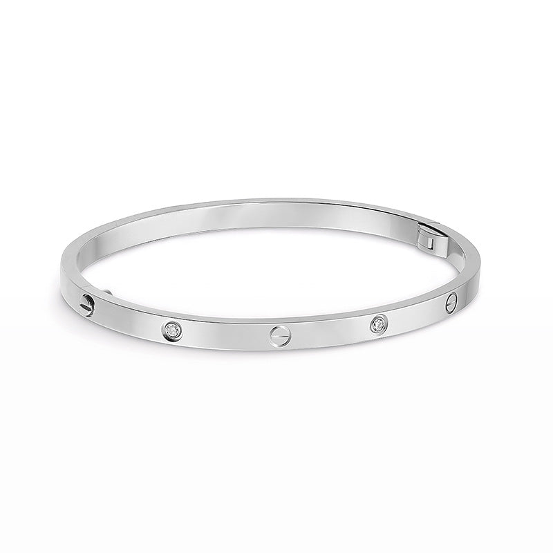 [Glitter Jewelry]LOVE BRACELET 3.65MM 6 DIAMONDS