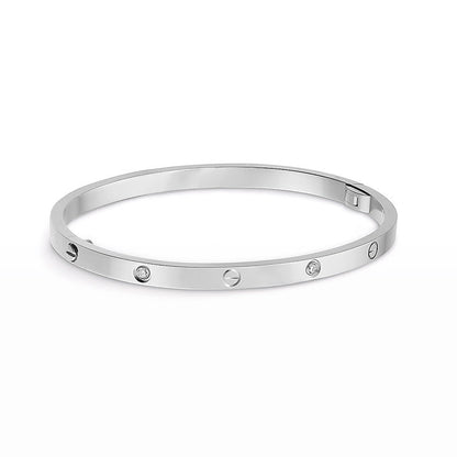 [Glitter Jewelry]LOVE BRACELET 3.65MM 6 DIAMONDS