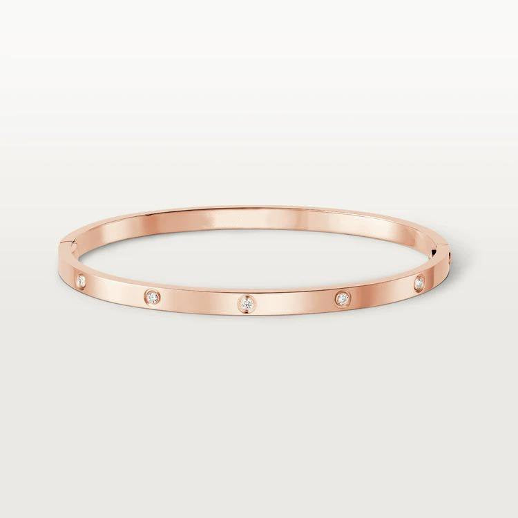 [Glitter Jewelry]LOVE BRACELET 3.65MM 10 DIAMONDS