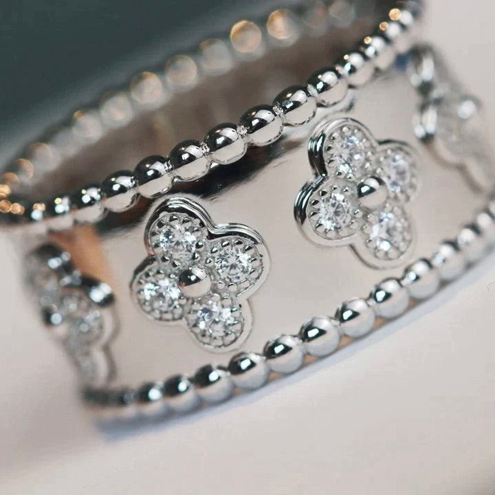 [Glitter Jewelry]CLOVER KALEIDOSCOPE RING 10MM