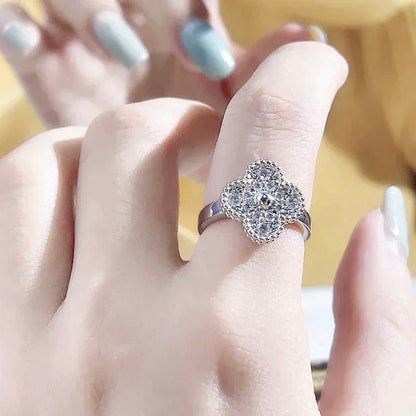 [Glitter Jewelry]CLOVER DIAMOND RING