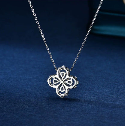 [Glitter Jewelry]LOOP NECKLACE FULL MOTIF DIAMOND 16MM MULTIPLE COLORS